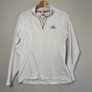 The North‎ Face Womens Fleece Pullover Jacket Quarter Zip Small S